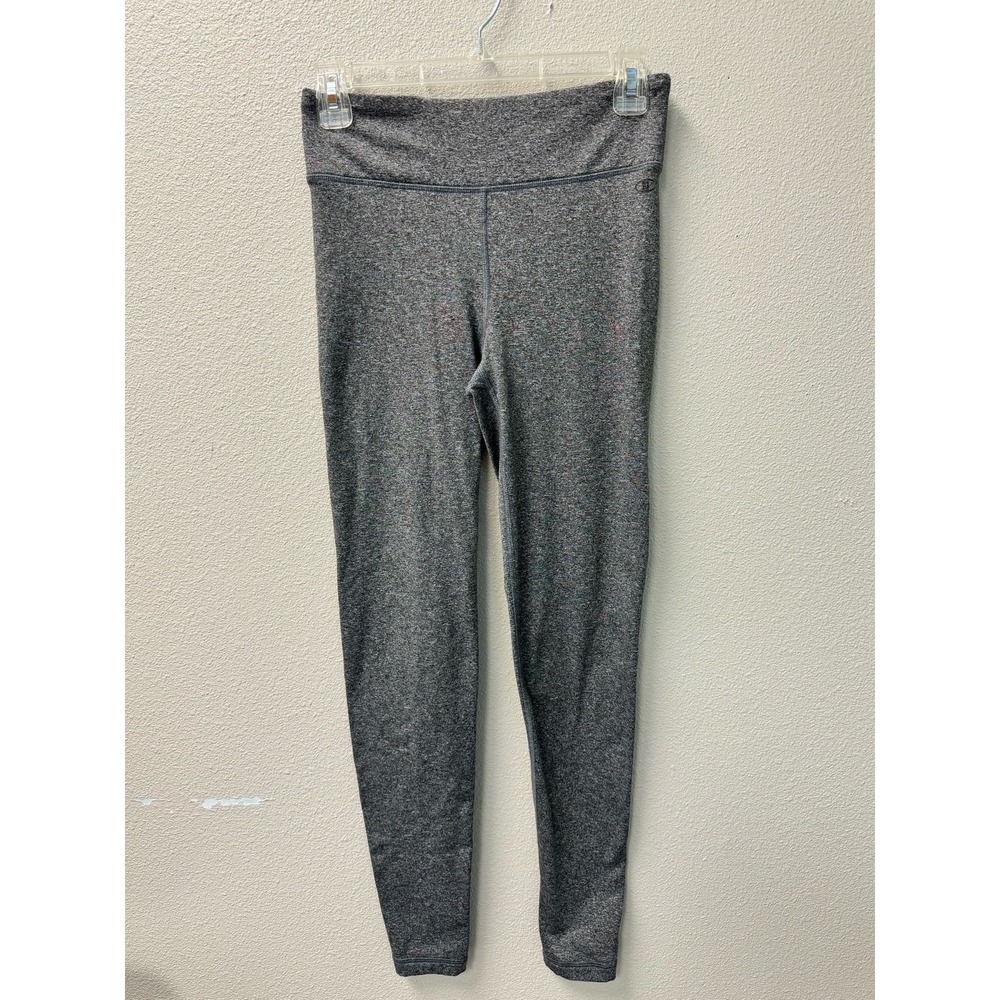 Champ Performance Heathered Gray High Waist‎ Athletic Leggings - Women's Small
